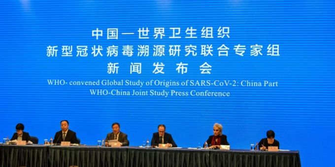 Abschluss-Pk. der WHO-Mission in Wuhan Coronavirus