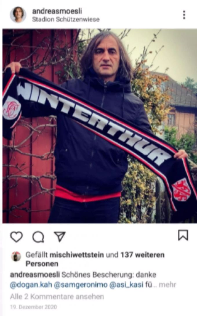 Andreas Mösli ist Geschäftsführer beim FC Winterthur. FC Winterthur
