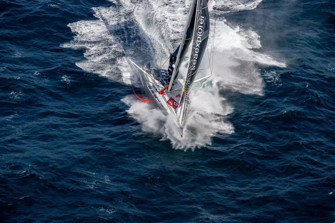 Boris Herrmann beim Training vor Loriert vor dem Start der Vendée Globe. Vendée Globe