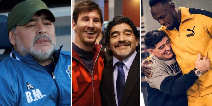 Messi, Pelé, Bolt - So trauert die Sportwelt um Diego Maradona (†60)