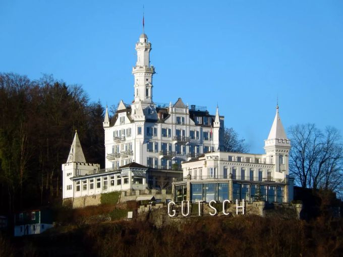 Das Château Gütsch macht Schloss Neuschwanstein Konkurrenz Chateau Gütsch