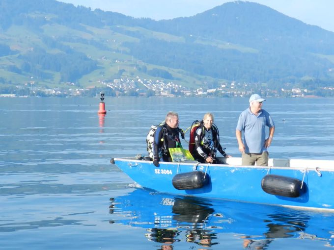 Der Verein bei der Seereinigung. Seereinigung