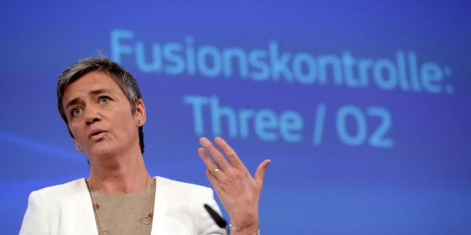 Zuständige EU-Kommissarin Vestager im Mai 2016 Zuständige EU-Kommissarin Vestager im Mai 2016