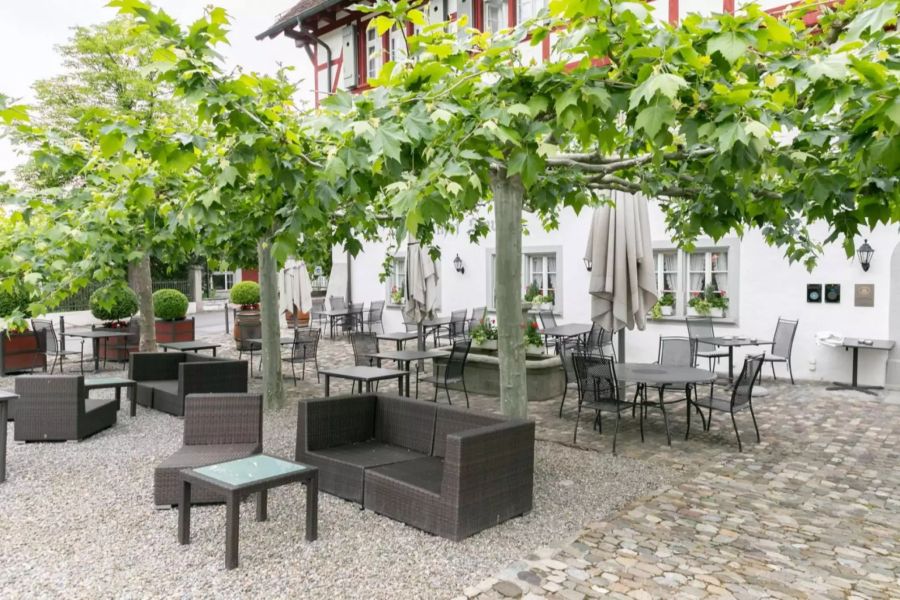 Terrasse des Sternen in Wettingen