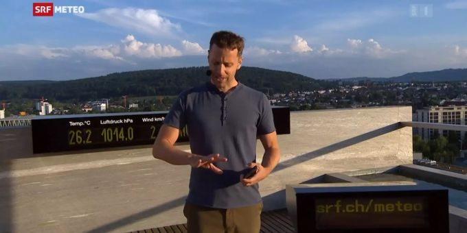 «Saudoof» - Hier macht «SRF»-Flury nach Wespenattacke den Vollprofi