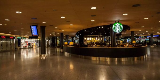 Starbucks. Starbucks