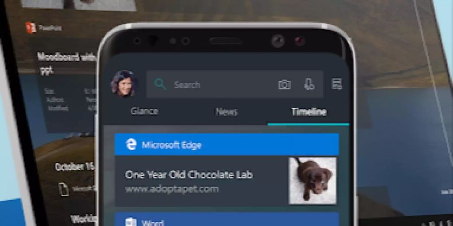 Microsoft preview Launcher Android