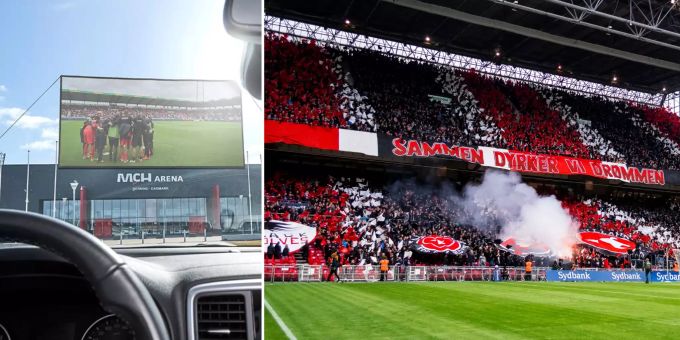 Geisterspiel-Idee - Klub aus Dänemark plant ein Auto-Kino für Fans