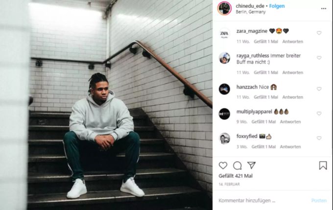 Chinedu Ede widmet sich nach seinem Fussball-Karriereende ganz seiner Leidenschaft zur Musik. Chinedu Ede