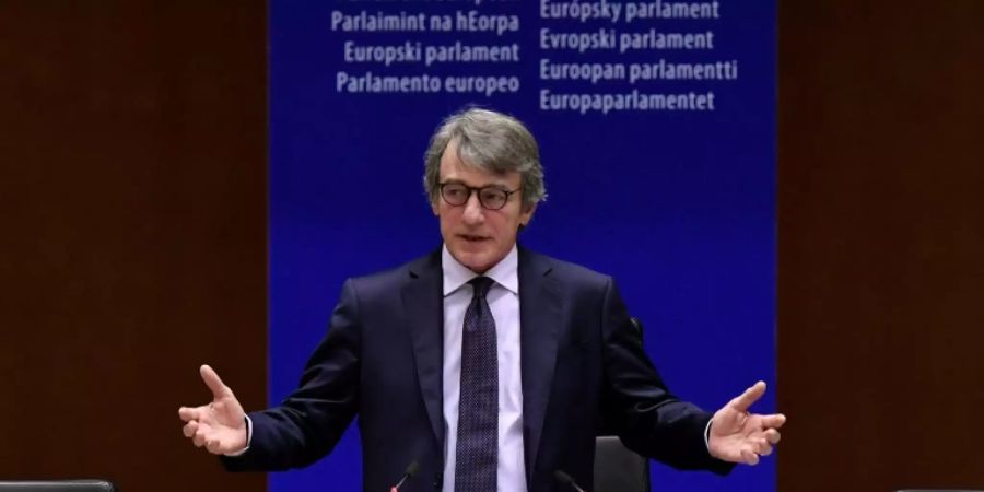 EU-Parlamentspräsident Sassoli
