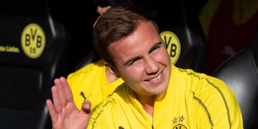 Mario Götze wird Borussia Dortmund nach dieser Saison definitiv verlassen. Foto: Bernd Thissen/dpa