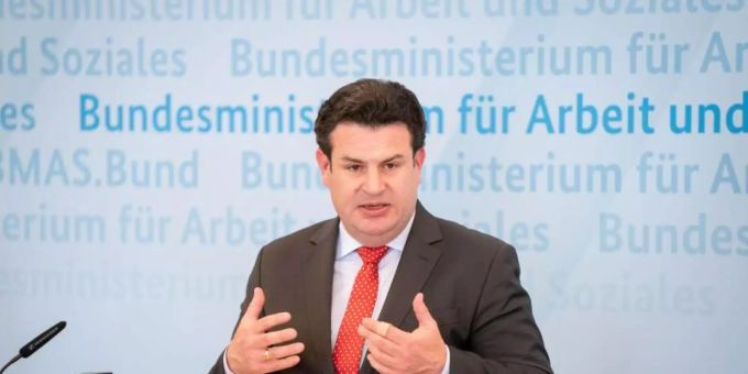 Hubertus Heil (SPD), Bundesminister für Arbeit und Soziales. Foto: Kay Nietfeld/dpa Hubertus Heil (SPD), Bundesminister für Arbeit und Soziales. Foto: Kay Nietfeld/dpa