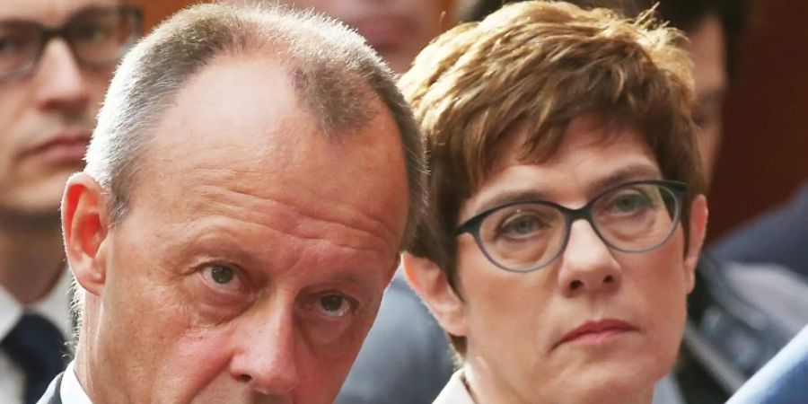 Merz und AKK im Juni in Berlin