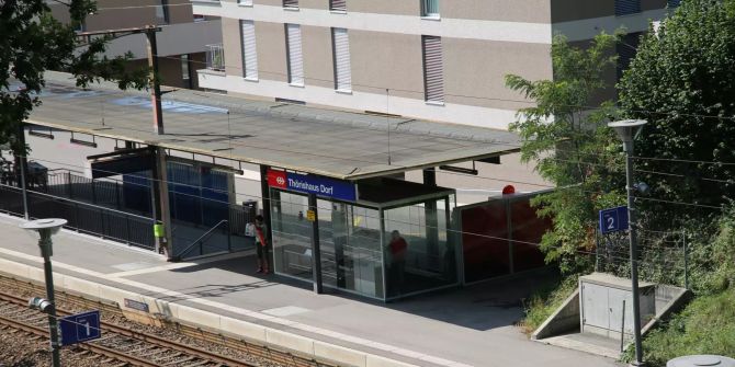 Thörishaus Dorf Bahnhof