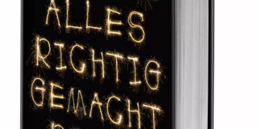 Das Cover des Buches "Alles richtig gemacht" von Gregor Sander. Foto: -/Penguin/dpa