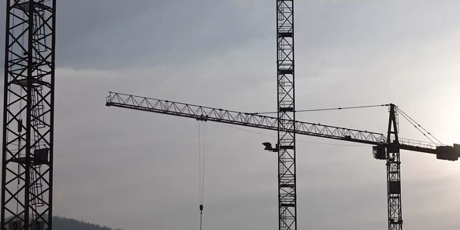 Schweizer Bauwirtschaft erzielt Rekordumsatz im dritten Quartal. (Archiv)