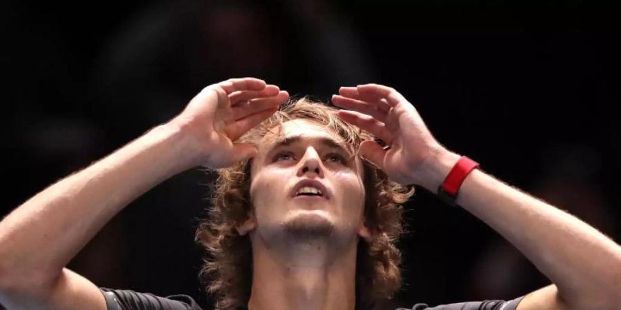 Alexander Zverev startet am Montag in die ATP Finals der besten acht Tennisspieler des Jahres. Foto: John Walton/PA Wire/dpa