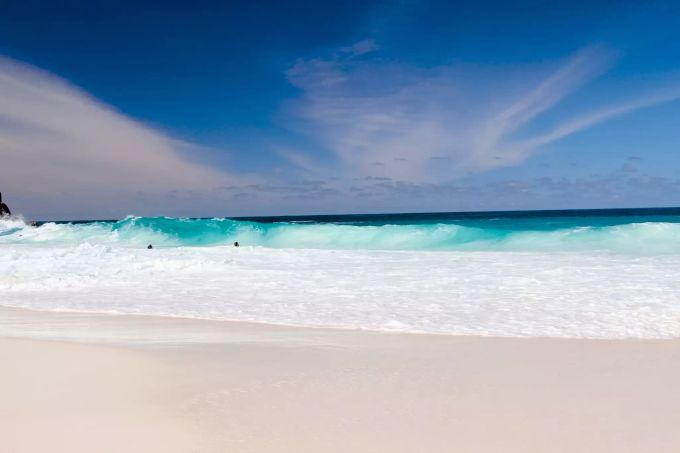 Traumstrand auf den Seychellen. Traumstrand auf den Seychellen