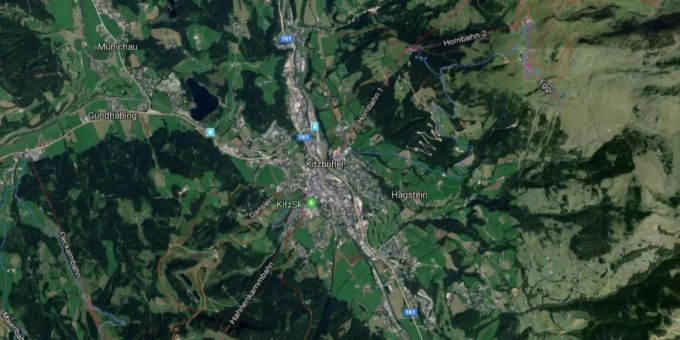 In dieser Region hat sich die Tat zugetragen. Kitzbüehl Mord Google Maps