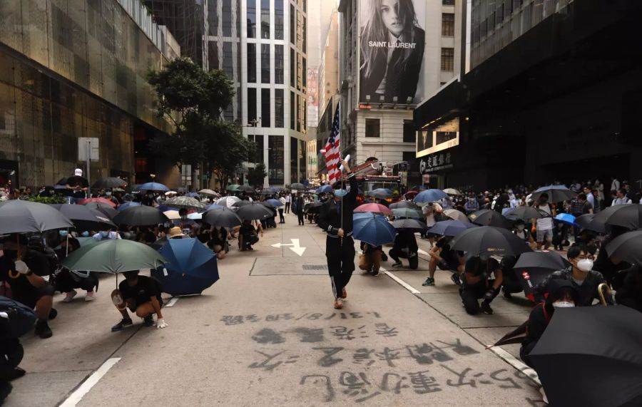 Proteste in Hongkong