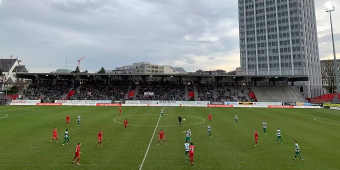Der SC Kriens gewann gegen den FC Winterthur mit 2:0. sc kriens fc winterthur