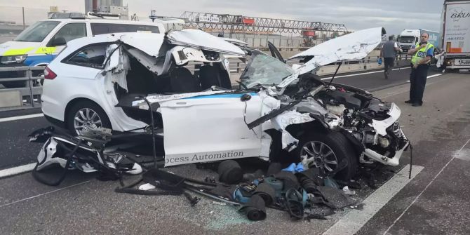 unfall Autobahn A2