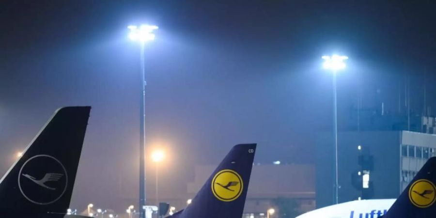 Die Kabinengewerkschaft Ufo bereitet Streiks in den nächsten Tagen bei der Lufthansa vor. Foto: Silas Stein/dpa
