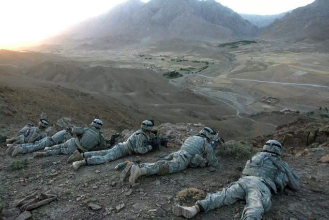 US-Soldaten in Afghanistan. Afghanistan