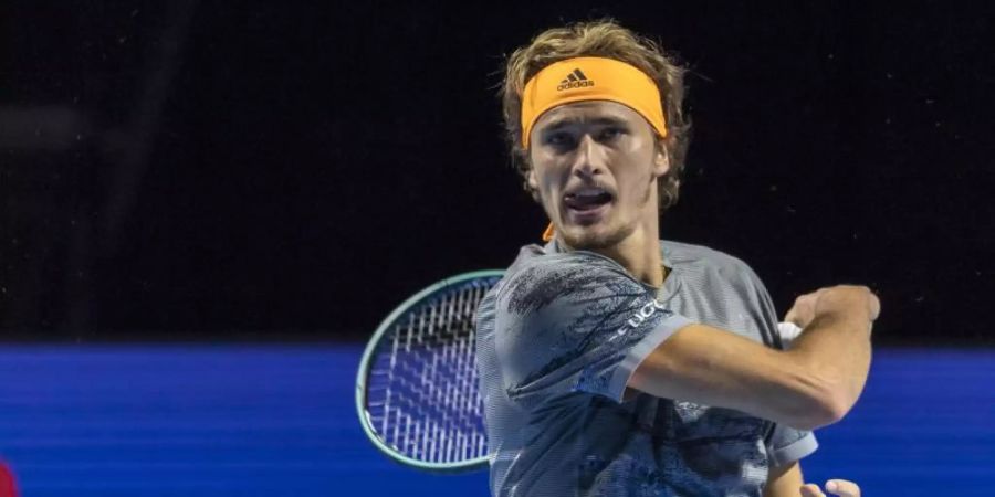 Spielte sich in Paris ins Achtelfinale: Alexander Zverev. Foto: Georgios Kefalas/KEYSTONE/dpa