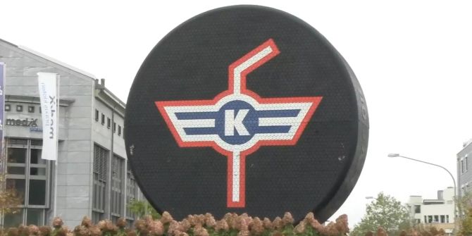 Puck Kloten Eishockey Kreisel