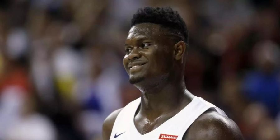 Das NBA-Debüt von Zion Williamson verzögert sich. Foto: Steve Marcus/AP/dpa