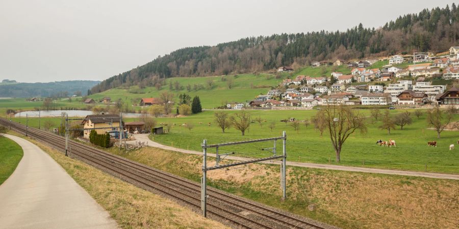 Blick auf die Gemeinde Egolzwil.