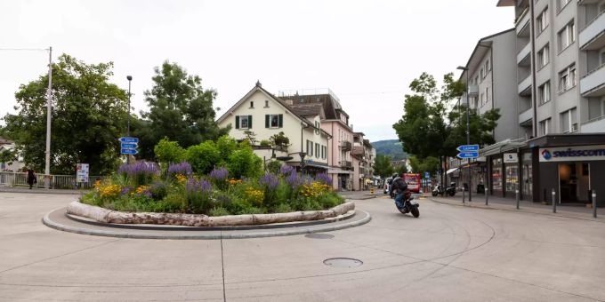Kreisel in Adliswil. Kreisel in Adliswil.