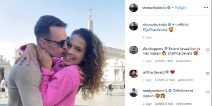 Der Instagrampost von Shona Shukrula Schiri