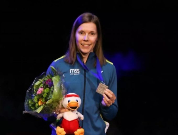 Sabrina Jaquet gewinnt 2017 EM-Bronze in Kolding. Sabrina Jaquet