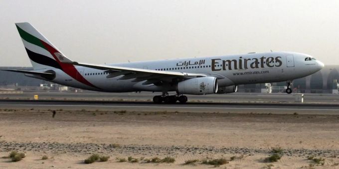Passagiere einer solchen Boeing 777 der Emirates entgingen nur knapp einer Katastrophe. Emirates 777