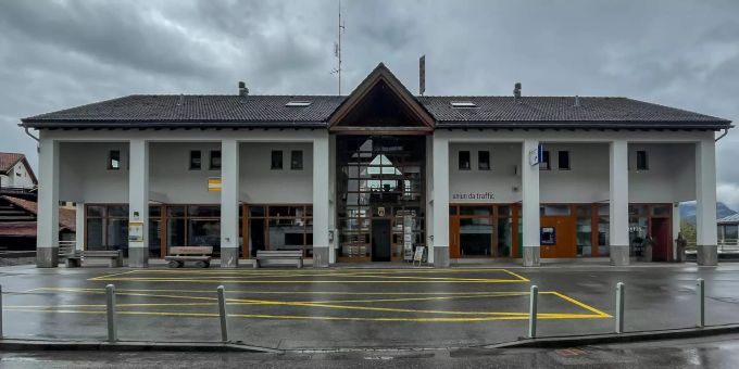 Gemeindehaus von Trin. Gemeindehaus von Trin.