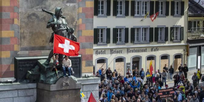 Urkantone Covid-19-Gesetz Schweiz