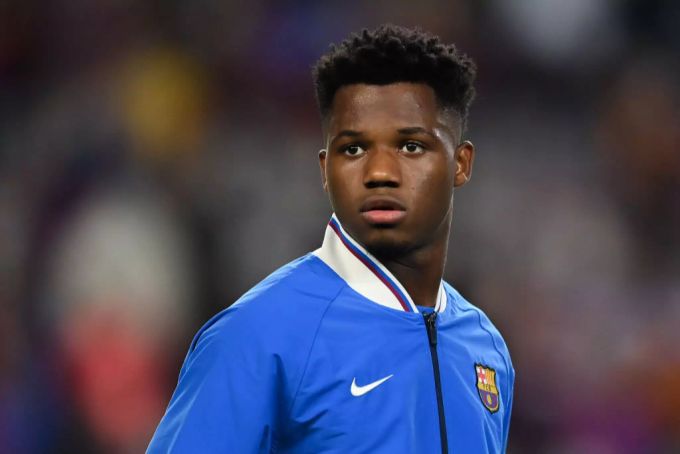 Ansu Fati gilt als das Supertalent des FC Barcelona. Ansu Fati FC Barcelona