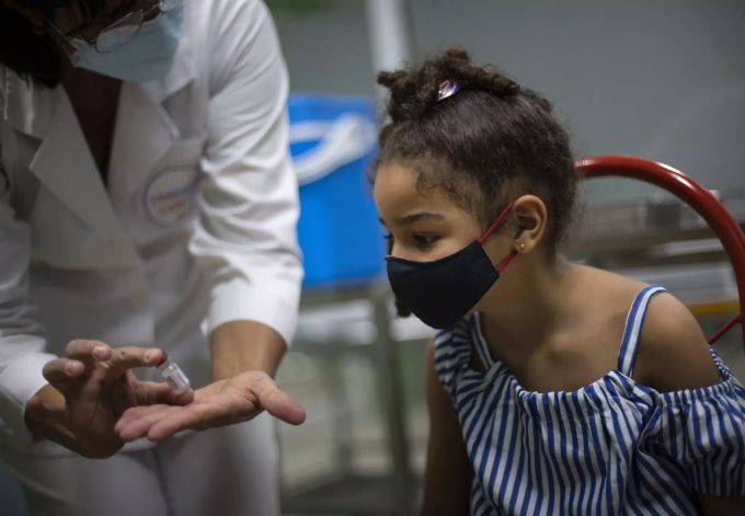 In einigen Ländern (hier Kuba) werden bereits Kinder unter zehn Jahren gegen Corona geimpft. Coronavirus