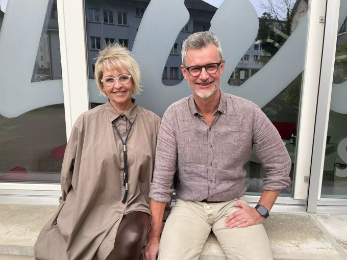 Doris und Dieter Lüthi führen den Coiffuresalon gemeinsam. Coiffure Lüthi Wohlen