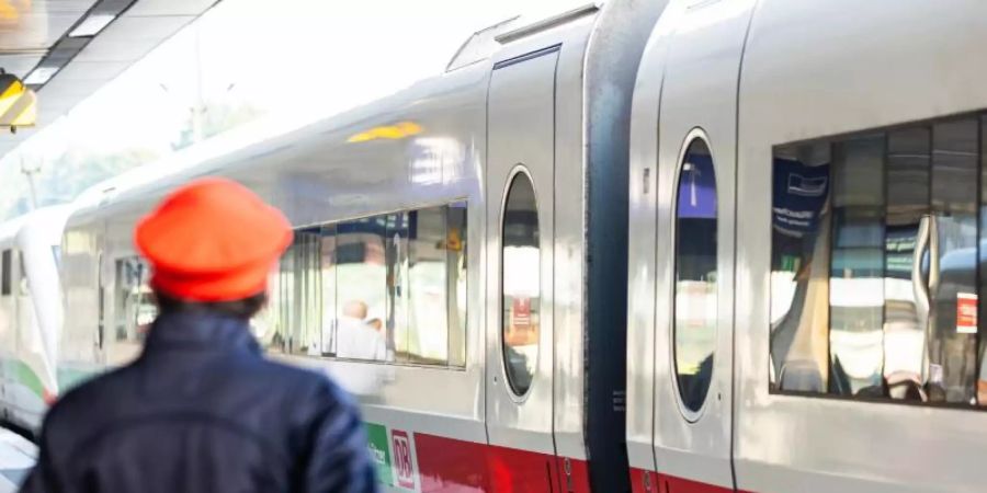 Die Linke ist gegen eine Bahn-Zerschlagung - und plädiert für eine Orientierung am Gemeinwohl. Foto: Michael Matthey/dpa