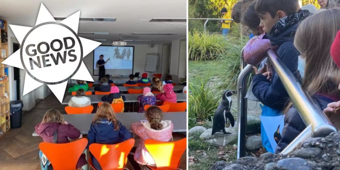 Good News - Kinder-Uni und Zoo Zürich bringen Kids die Antarktis näher