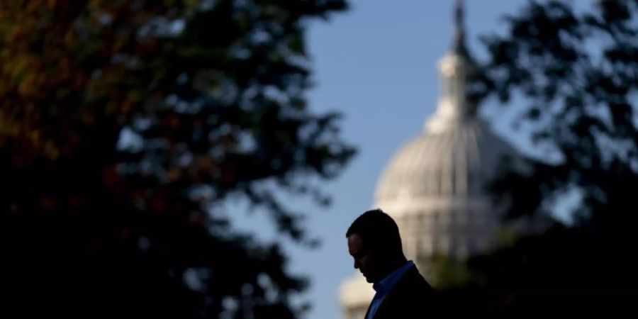 Im Zentrum der politischen Macht in den USA wird dieser Tage unermüdlich verhandelt. Foto: Andrew Harnik/AP/dpa