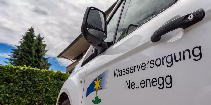 Fahrzeug der Wasserversorgung Neuenegg.