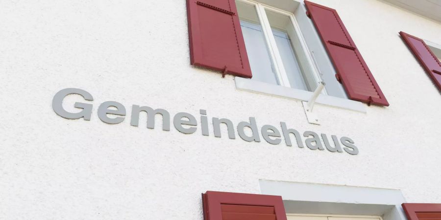 Das Gemeindehaus in Witterswil im Kanton Solothurn.