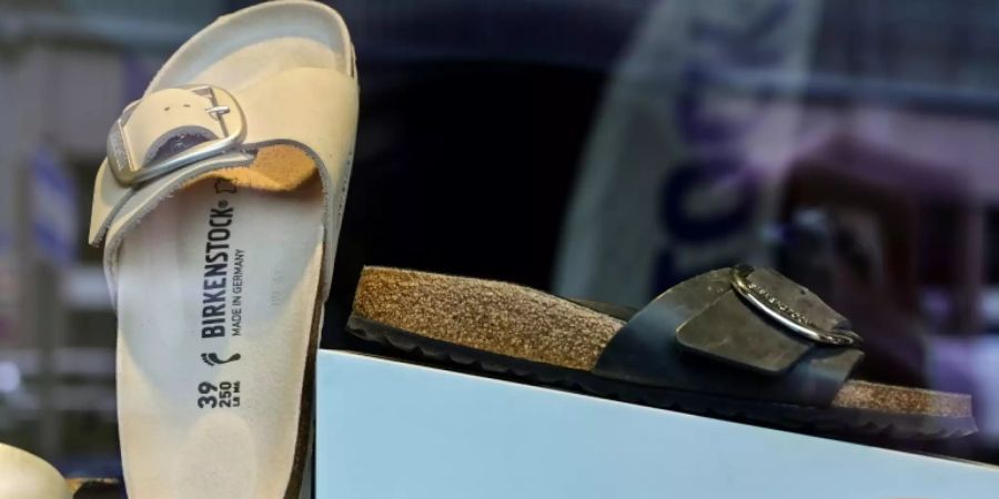 Birkenstock-Schaufenster in Berlin