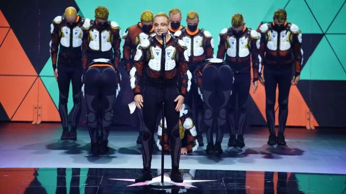 «Das Supertalent»: Sebastian Loos und das Männerballett Finsterwalde. «Das Supertalent»