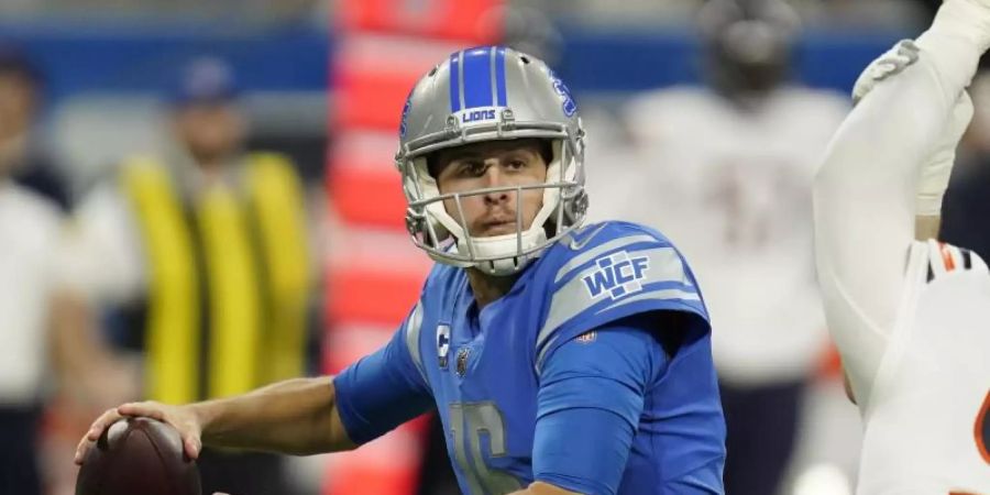 Lions-Quarterback Jared Goff. Foto: Paul Sancya/AP/dpa