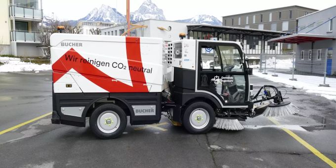 Bucher CityCat V20e Putzmaschine. Ingenbohl